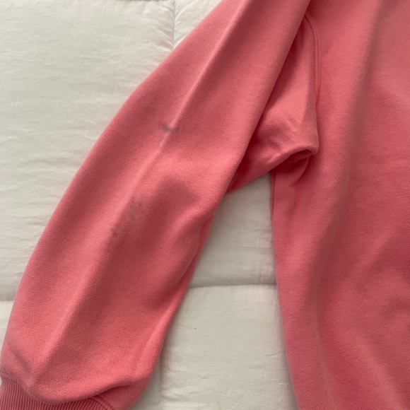 GUC Nike Phoenix oversized crewneck in Pink Coral Chalk and Sail. Size small - Picture 8 of 13